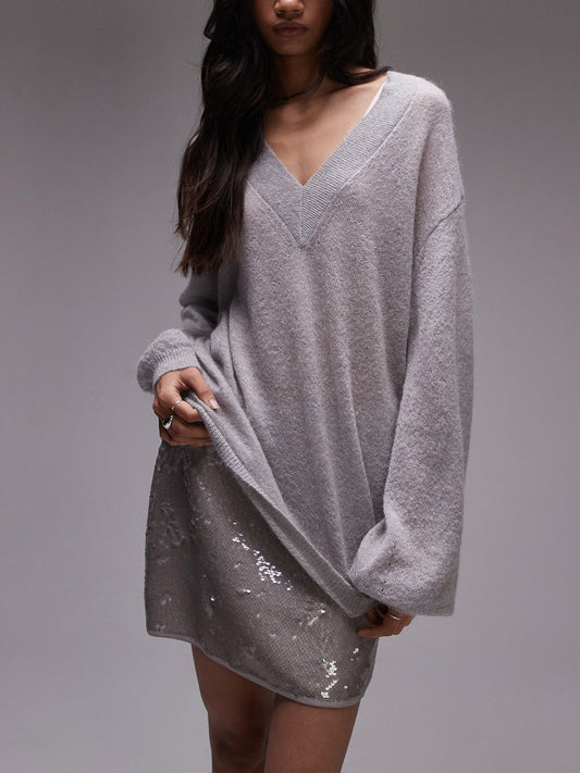 Sequin Micro Mini Skirt